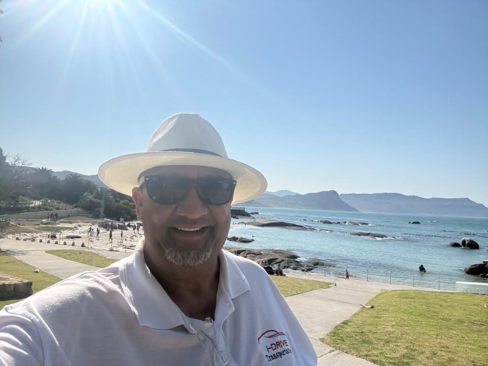 Harry from i-Drive at Boulders Beach on the Cape Peninsula