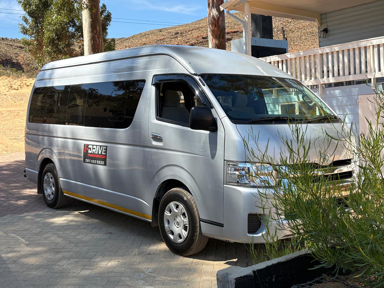 i-Drive Toyota Quantum minibus, fleet vehicle for groups and transfers