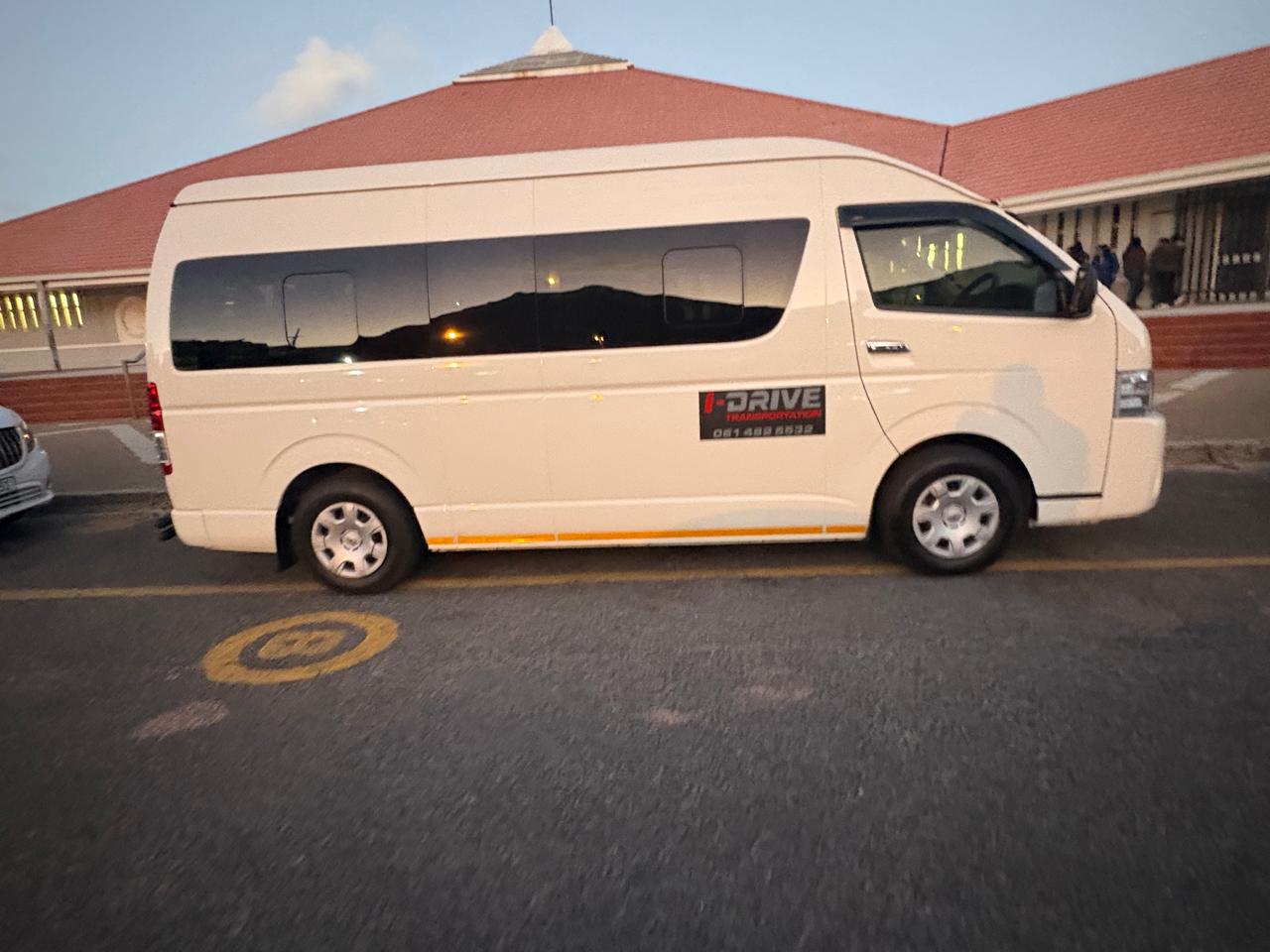 i-Drive Toyota Quantum long-wheelbase minibus